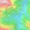 Mata el Pendín topographic map, elevation, terrain