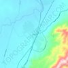 Kuchlak topographic map, elevation, terrain