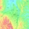 Guyuan topographic map, elevation, terrain
