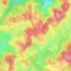 Sept Faux topographic map, elevation, terrain