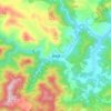 顺溪镇 topographic map, elevation, terrain