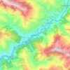 Agastmuni topographic map, elevation, terrain