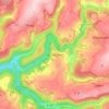 Hunolstein topographic map, elevation, terrain