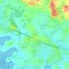 Trévien topographic map, elevation, terrain