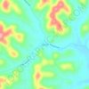 Statesville topographic map, elevation, terrain