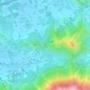 高坳 topographic map, elevation, terrain