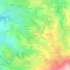 Montgiraud topographic map, elevation, terrain