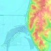 Armour topographic map, elevation, terrain