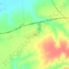 火箭镇 topographic map, elevation, terrain