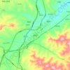 北社乡 topographic map, elevation, terrain