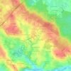 Launay topographic map, elevation, terrain