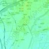 黄各庄镇 topographic map, elevation, terrain