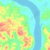 南乐 topographic map, elevation, terrain