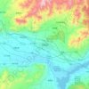 怀来县 topographic map, elevation, terrain