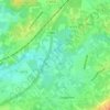 Terstok topographic map, elevation, terrain