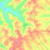 Badgertown topographic map, elevation, terrain