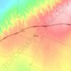 贾村乡 topographic map, elevation, terrain