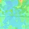 Metigoshe topographic map, elevation, terrain