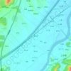 鹿山寺 topographic map, elevation, terrain