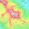 Gran Zebrù topographic map, elevation, terrain