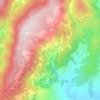 Seixo Amarelo topographic map, elevation, terrain