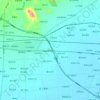 邦均镇 topographic map, elevation, terrain