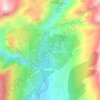 Rodellar topographic map, elevation, terrain