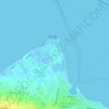 Lambi topographic map, elevation, terrain