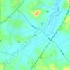 葛洲 topographic map, elevation, terrain