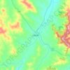 大张庄镇 topographic map, elevation, terrain