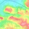 Knott Oak topographic map, elevation, terrain