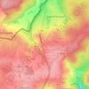 Le Bout d'en Haut topographic map, elevation, terrain