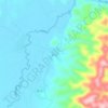 勐润 topographic map, elevation, terrain