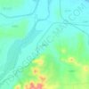 娄里村 topographic map, elevation, terrain