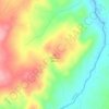 Sobreira topographic map, elevation, terrain