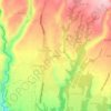 Ulapan topographic map, elevation, terrain