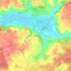 Quinta do Atalho topographic map, elevation, terrain