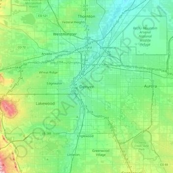 Denver, History, Elevation, Map, & Facts