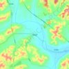 西里镇 topographic map, elevation, terrain