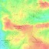 Les Perrières de Bas topographic map, elevation, terrain