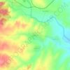 西通乐村 topographic map, elevation, terrain