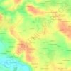 L'Aubriais topographic map, elevation, terrain