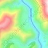 斯农 topographic map, elevation, terrain