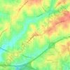 South Fork topographic map, elevation, terrain