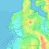 La Ville Salmon topographic map, elevation, terrain