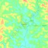 Pujehun topographic map, elevation, terrain