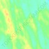 Lake Eyre Basin topographic map, elevation, terrain