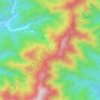 桐岭 topographic map, elevation, terrain