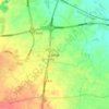 龙桥镇 topographic map, elevation, terrain