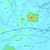 方湾 topographic map, elevation, terrain